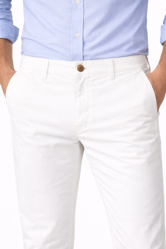 Pantalón chino Morab blanco