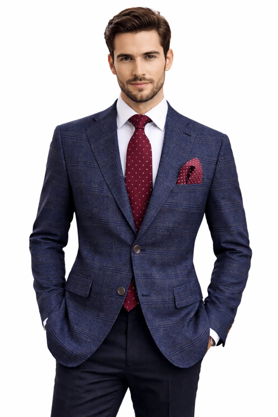 Americana cuadro ingles