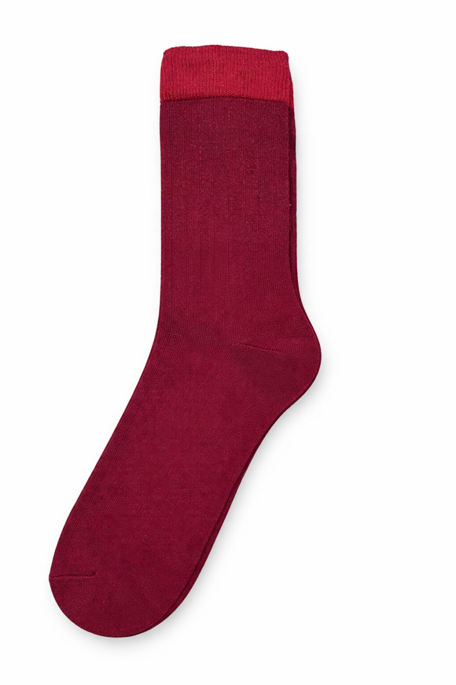 Calcetín canale burdeos