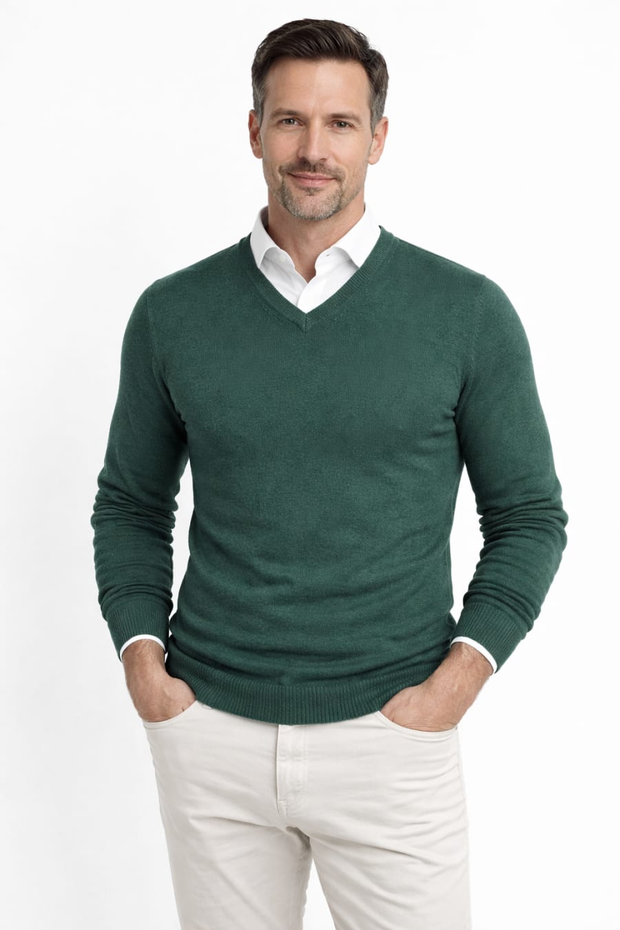 Jersey de pico Lupi verde botellla