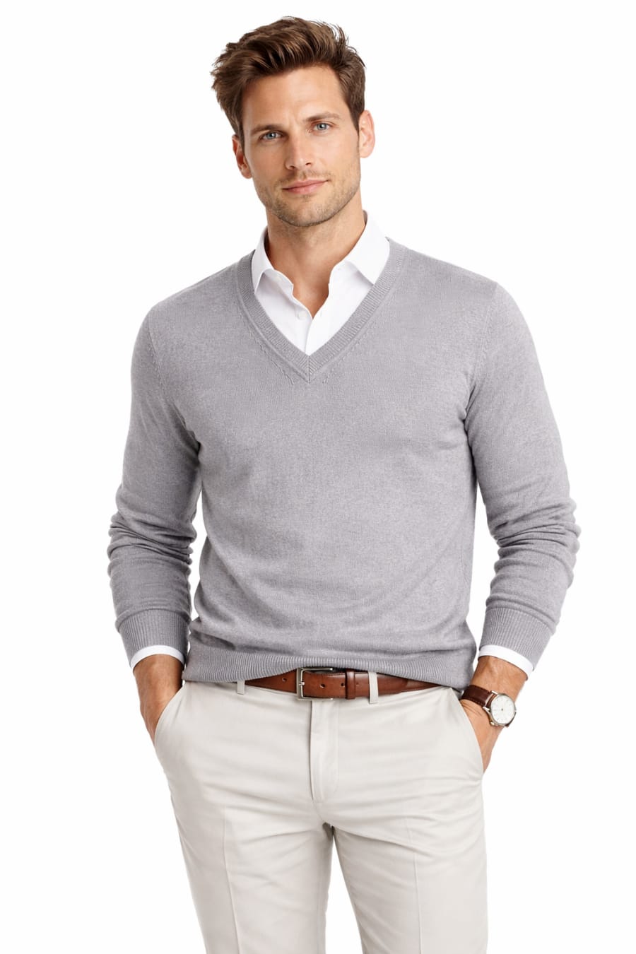 Jersey de pico Lupi gris