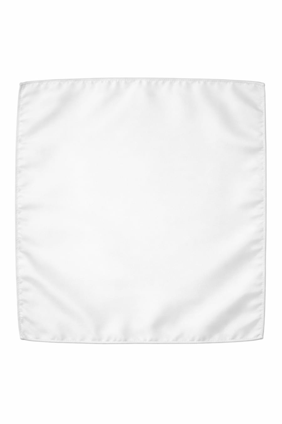 Pañuelo de bolsillo blanco