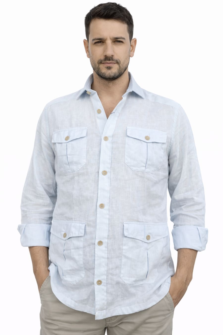 Sahariana lino celeste