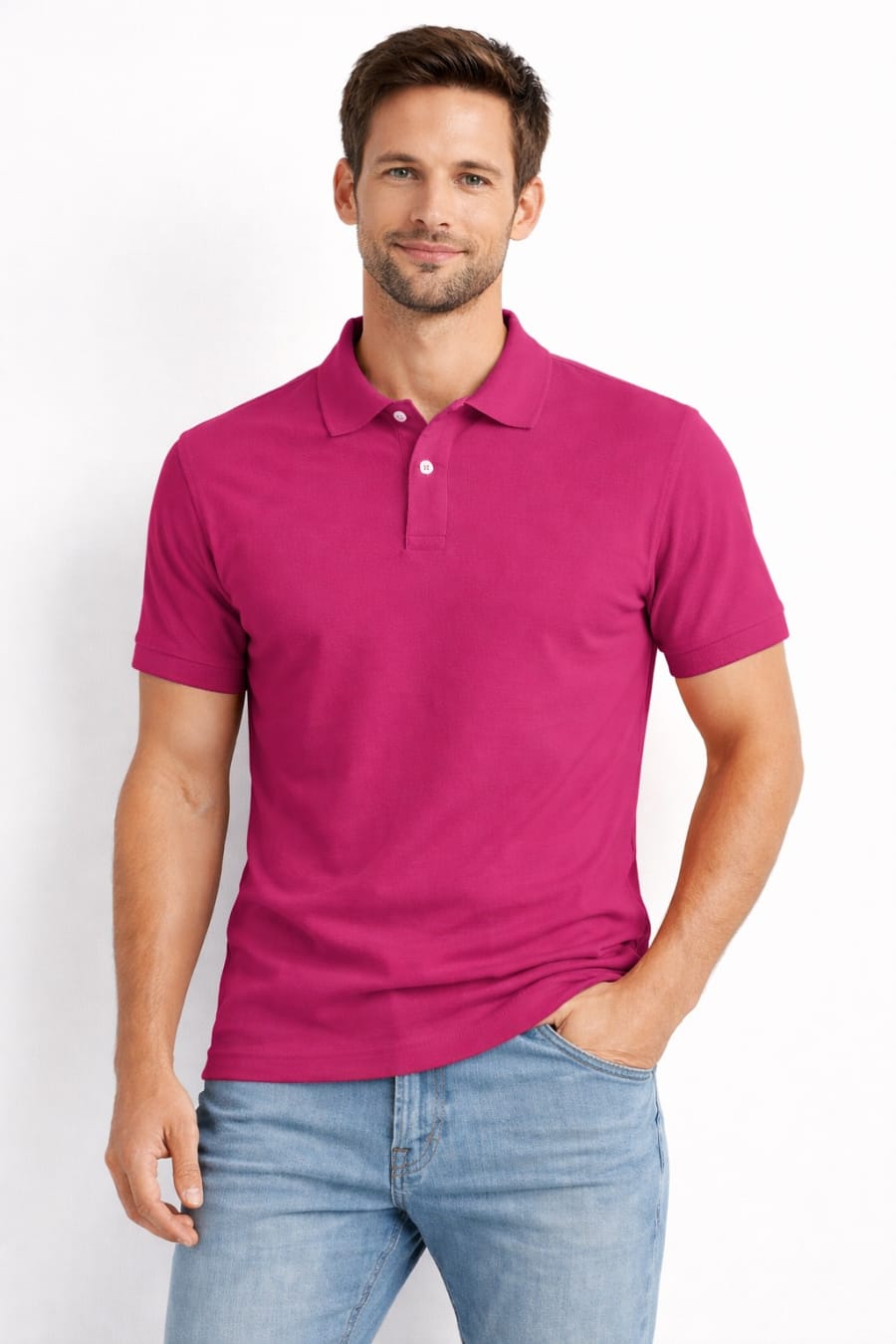 Polo Urban manga corta buganvilla
