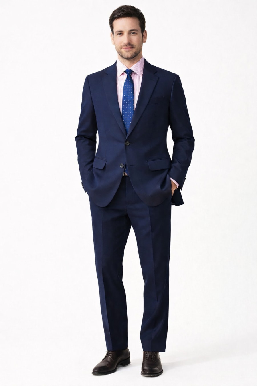 Traje Tem Formula Milan marino