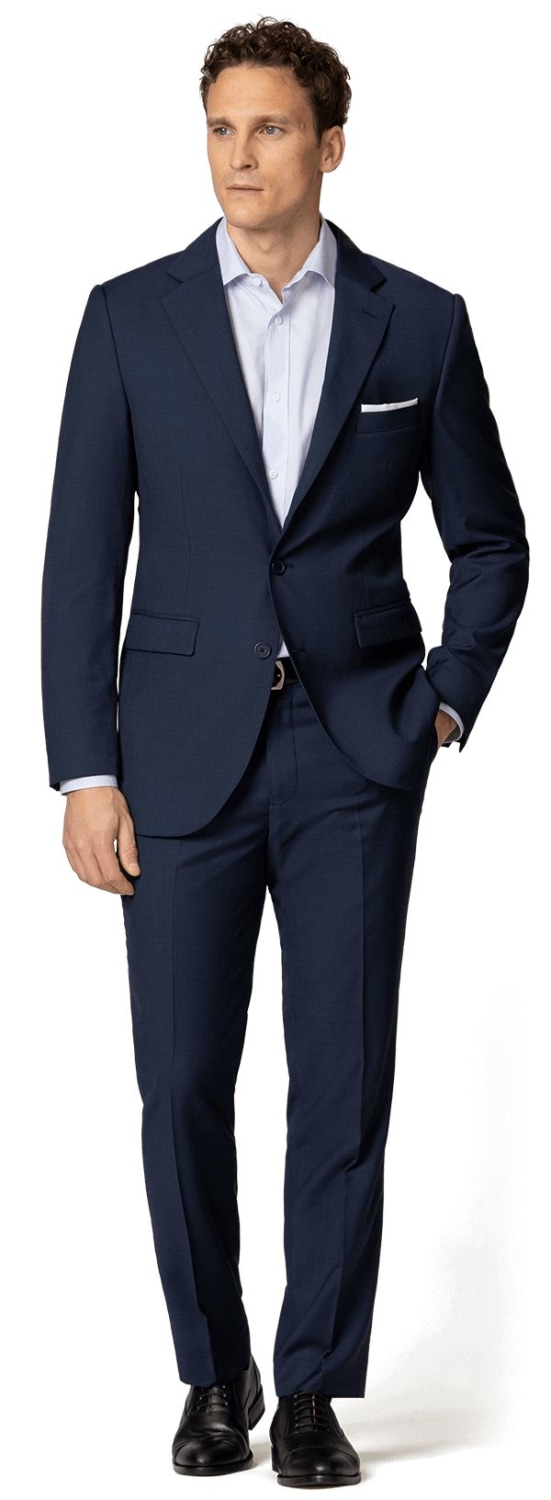 Traje Azul Marino Napoli