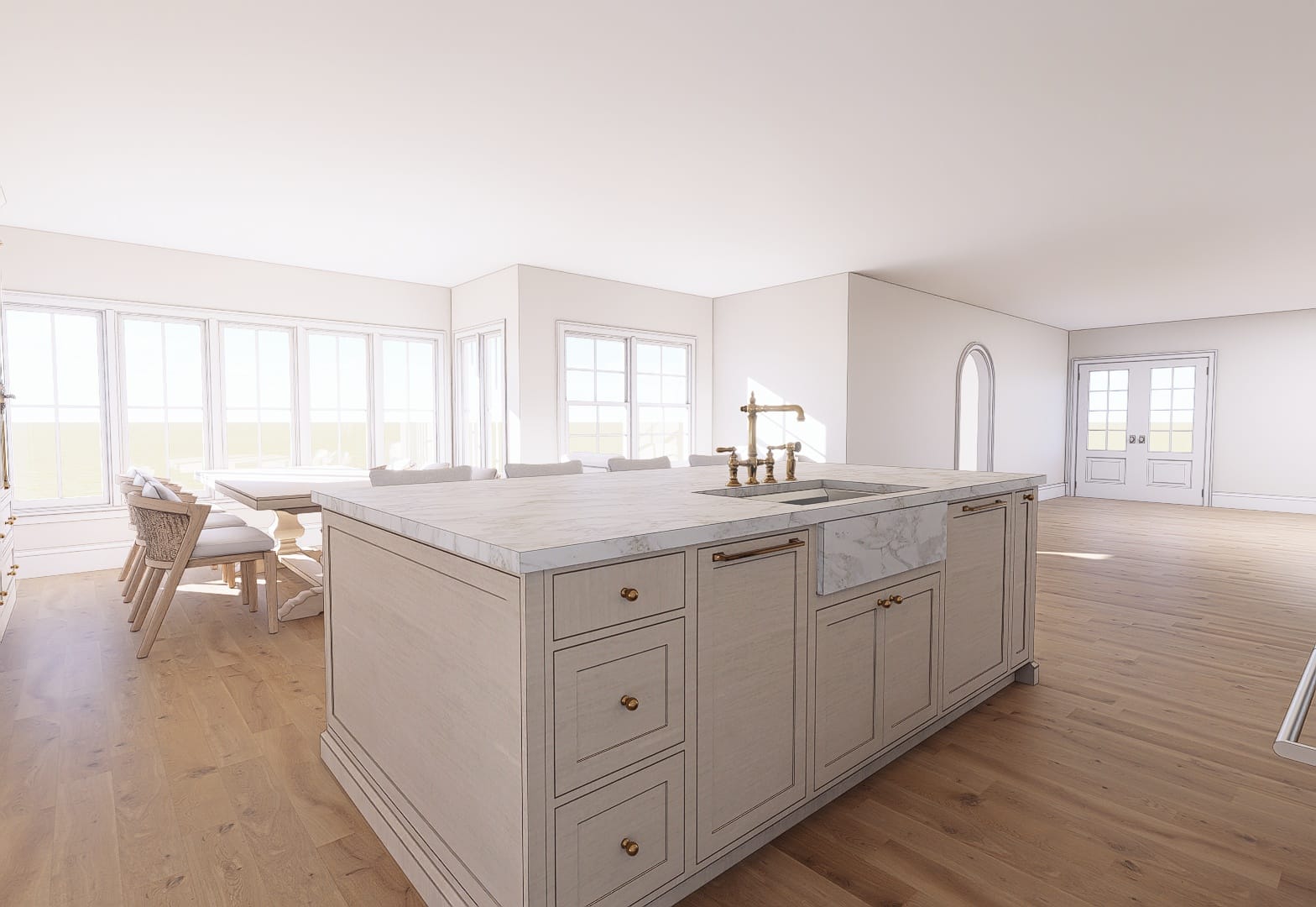 Holmes Kitchen rendering