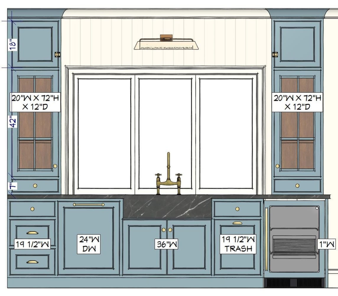 Gorobtchouk Kitchen drawing