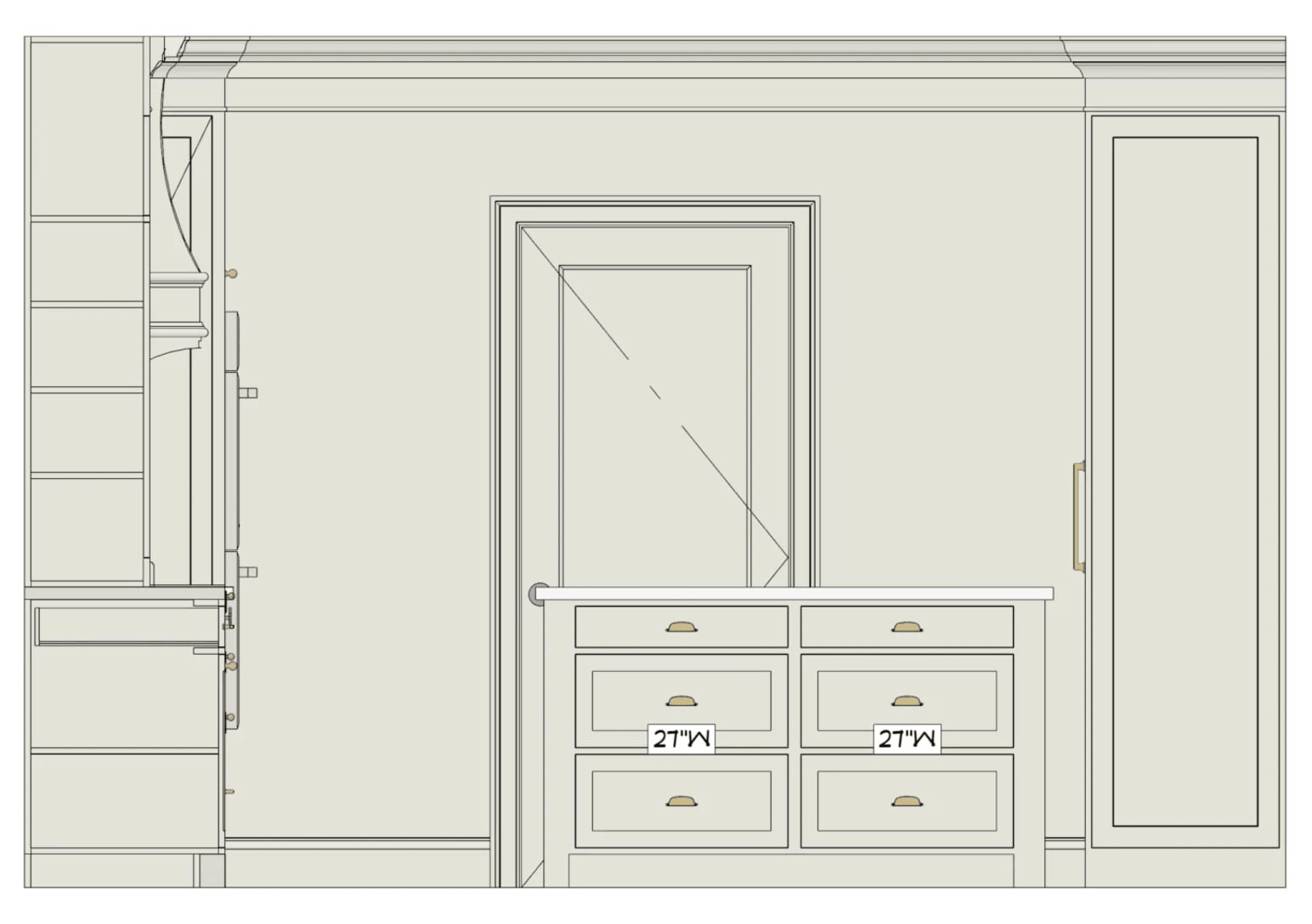 O'Neill Kitchen drawing