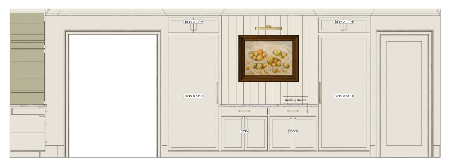 Gressman Kitchen drawing