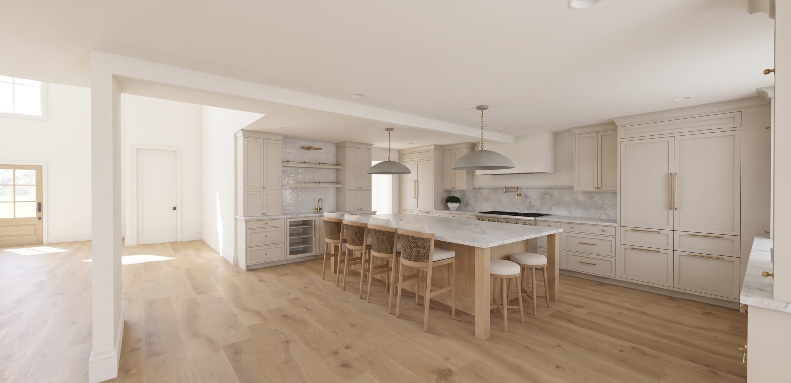 De La Torre Kitchen rendering