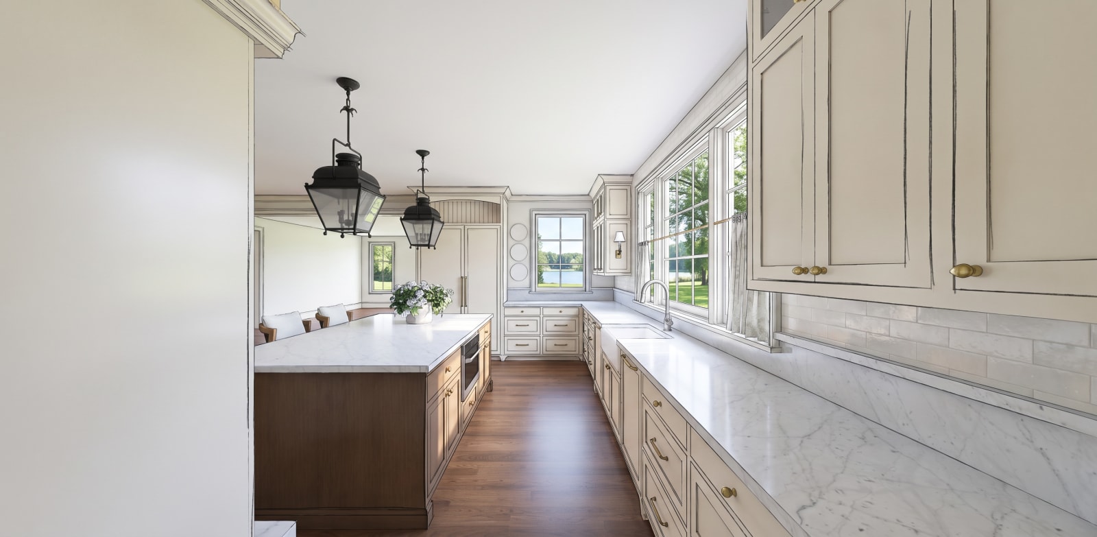 Morton Kitchen rendering