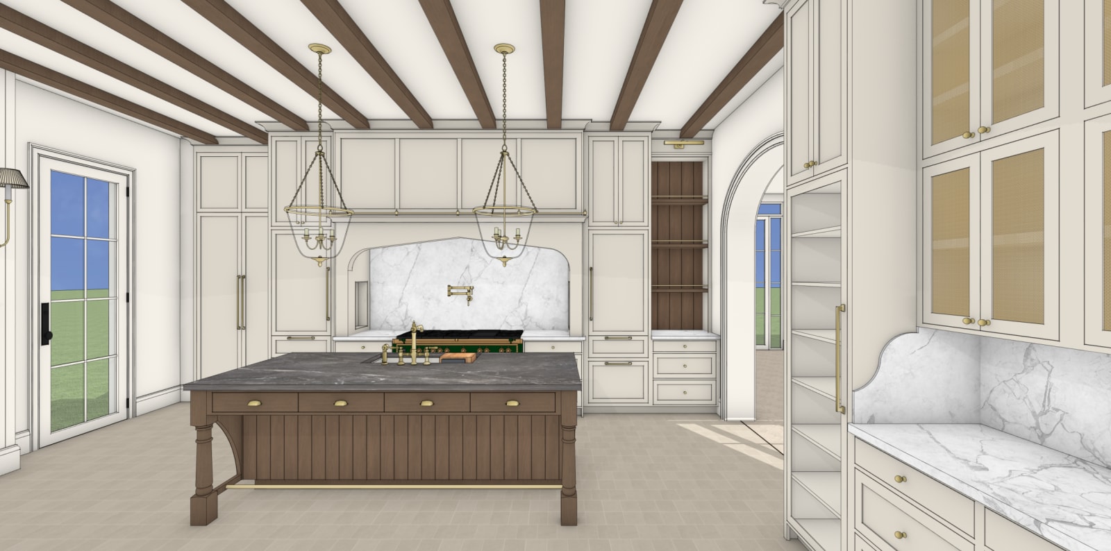 Roberts Residence 3D view