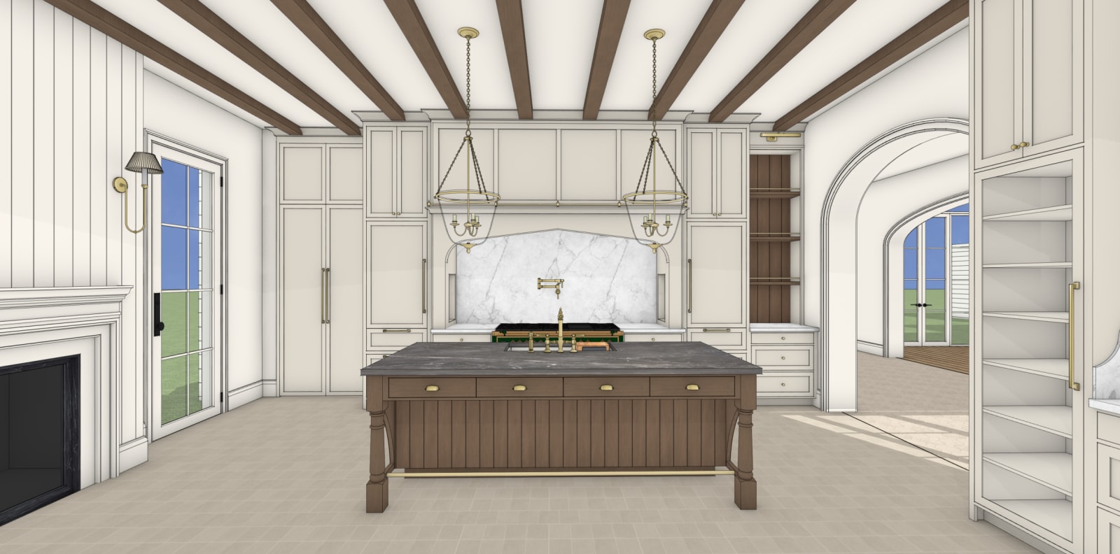 Roberts Residence 3D view