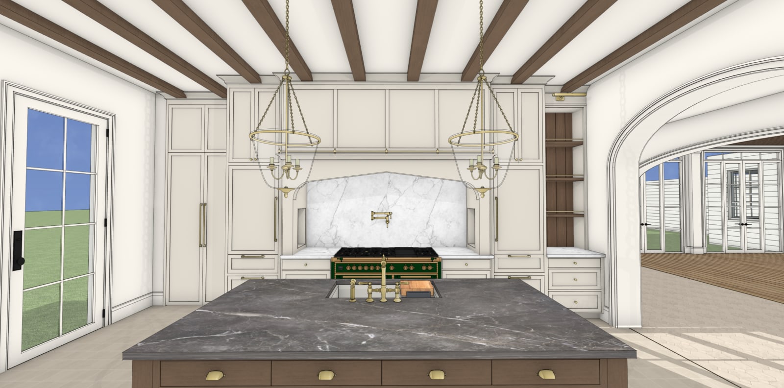 Roberts Residence 3D view