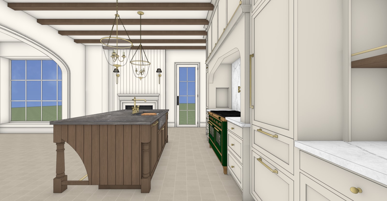 Roberts Residence 3D view