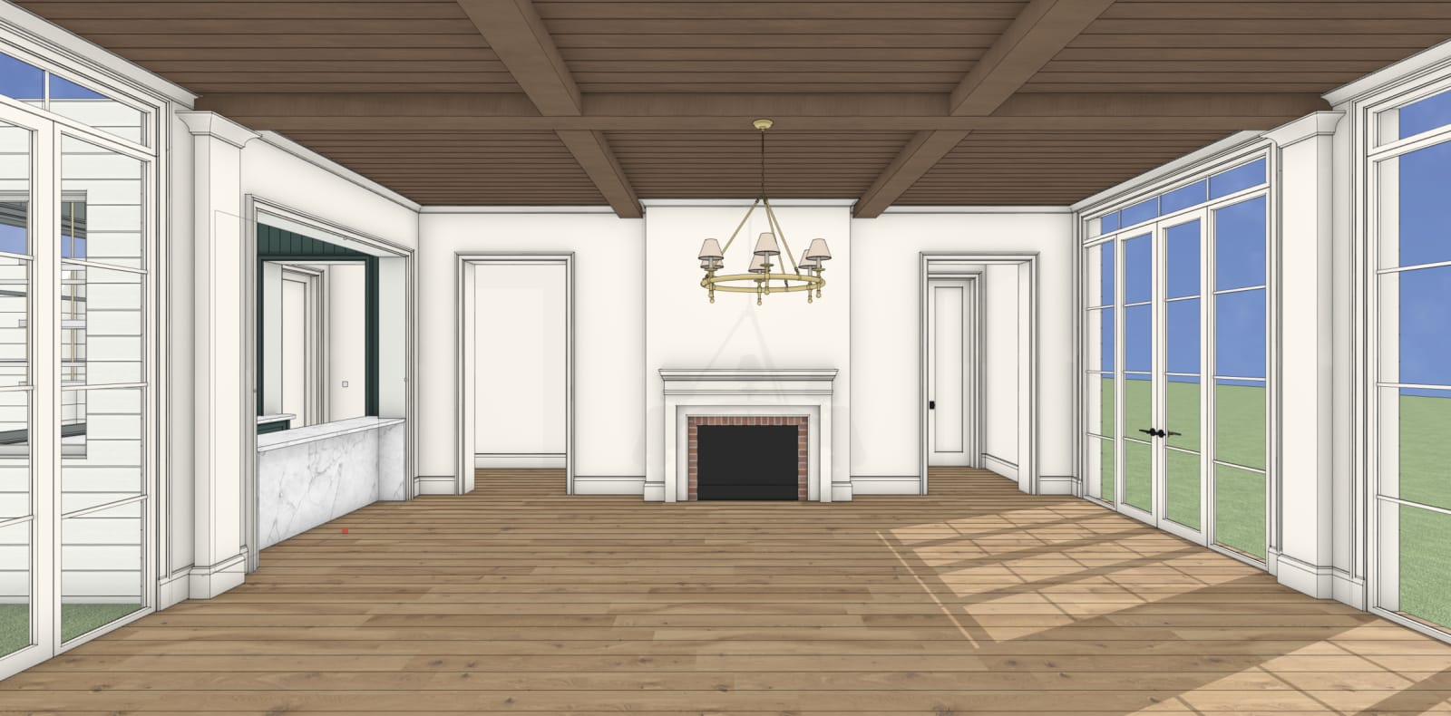 Roberts Residence 3D view