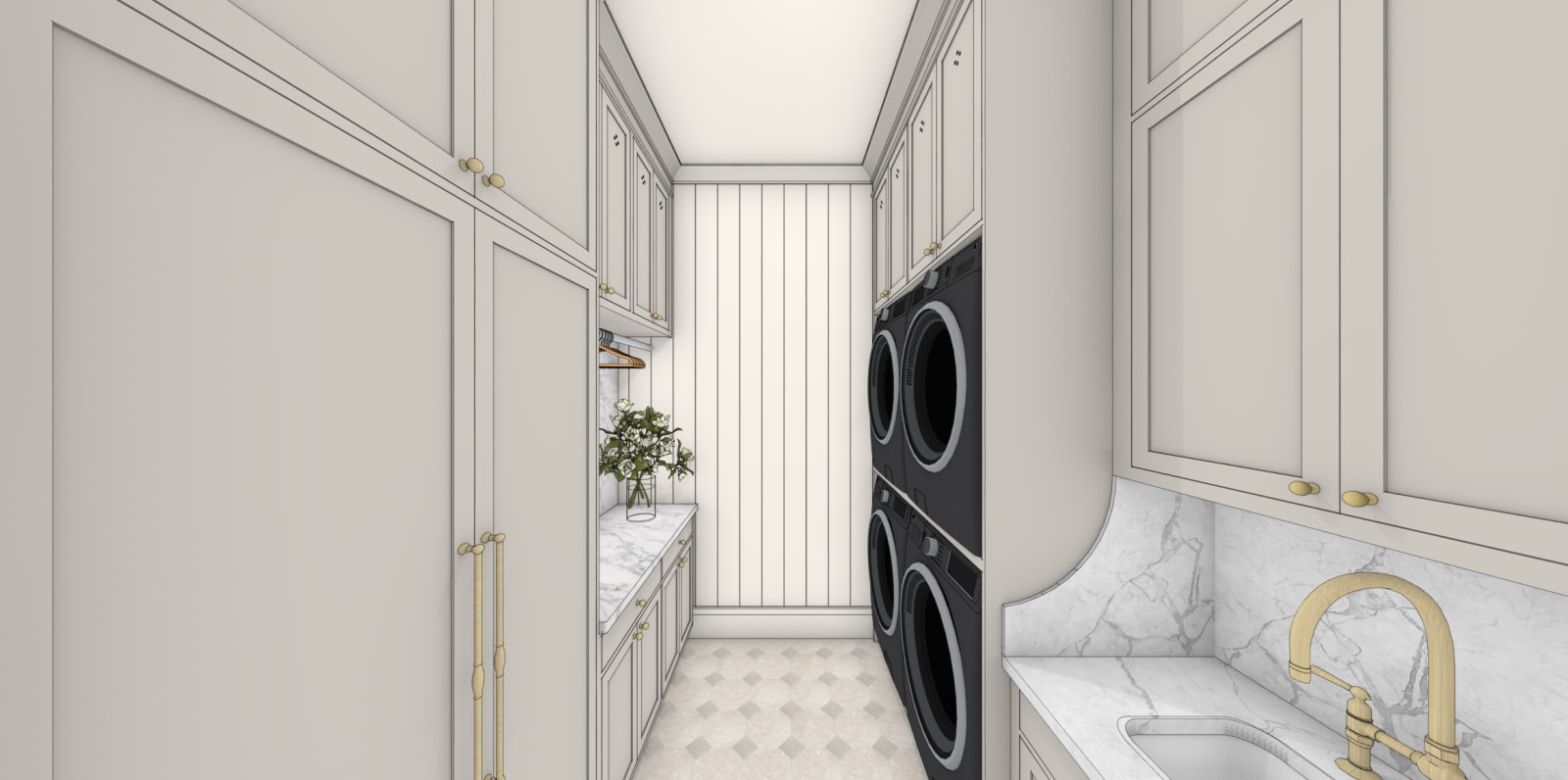 Roberts Residence 3D view
