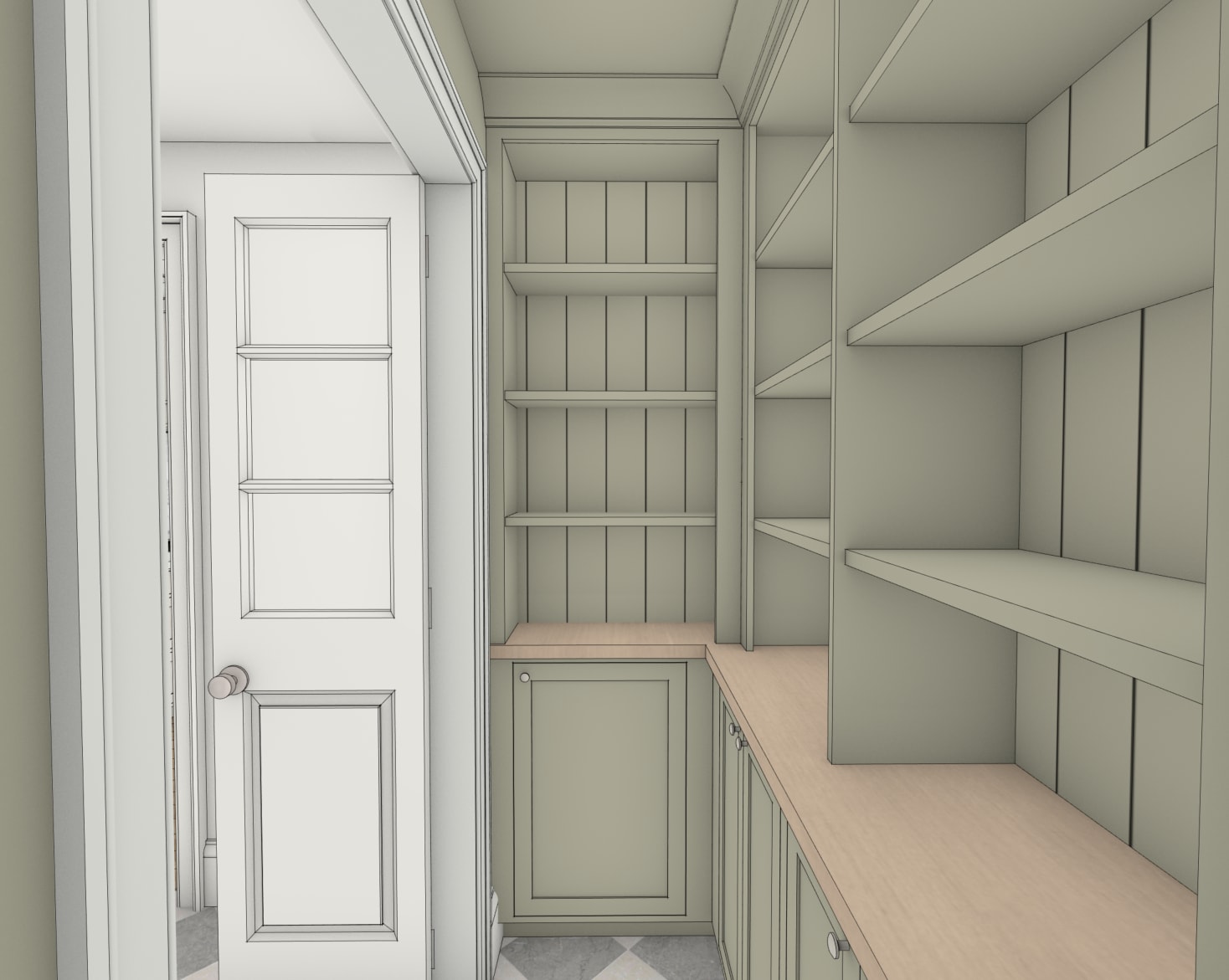 Song Kitchen 3D view