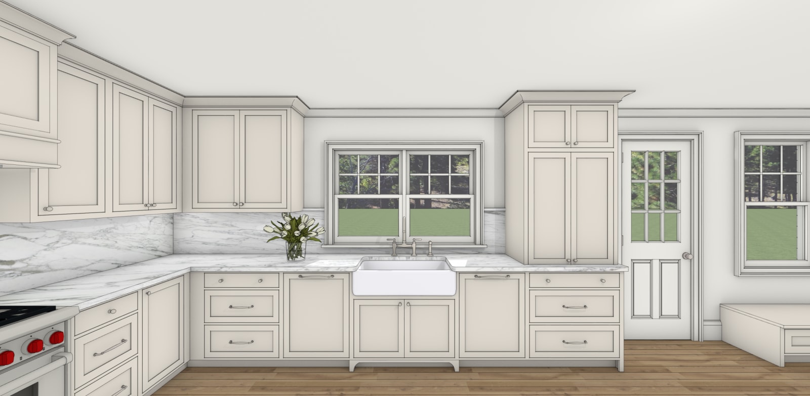 Song Kitchen 3D view