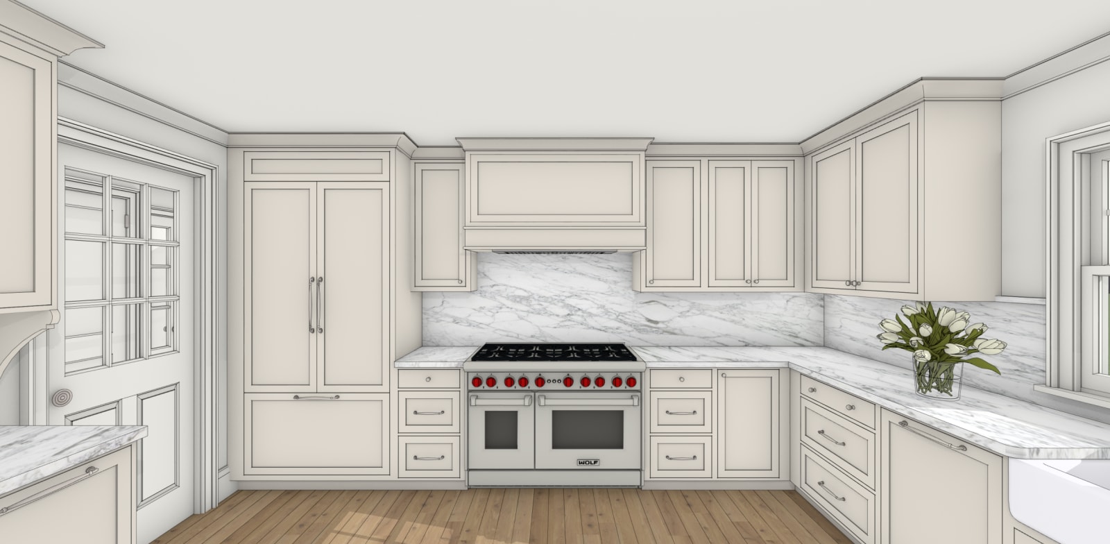 Song Kitchen 3D view