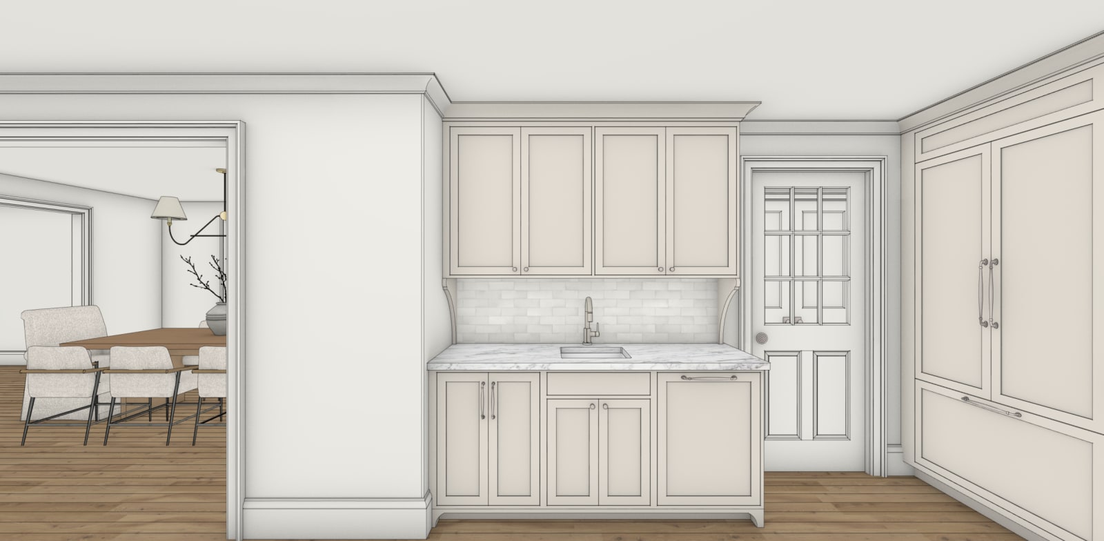 Song Kitchen 3D view