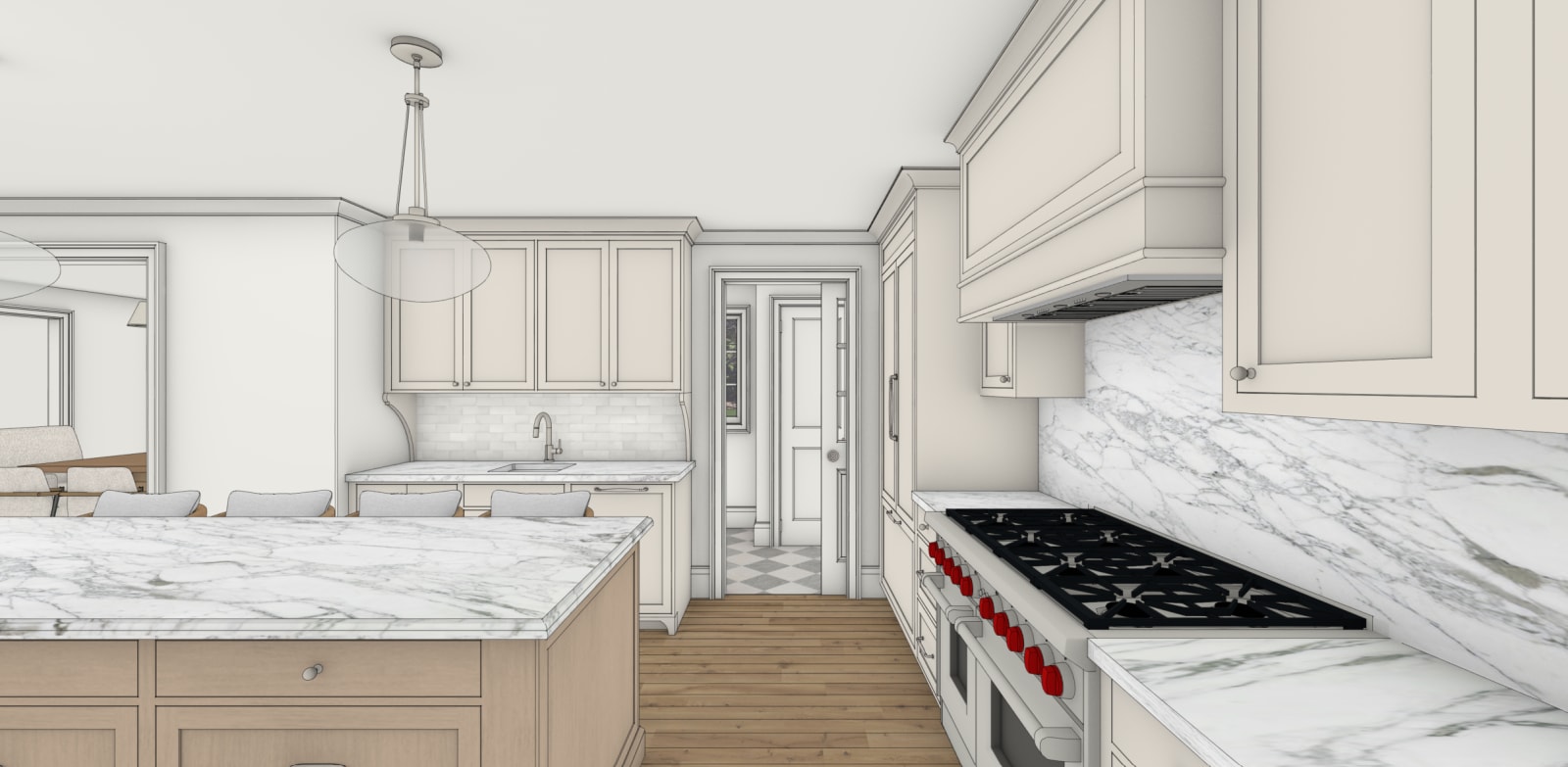 Song Kitchen 3D view