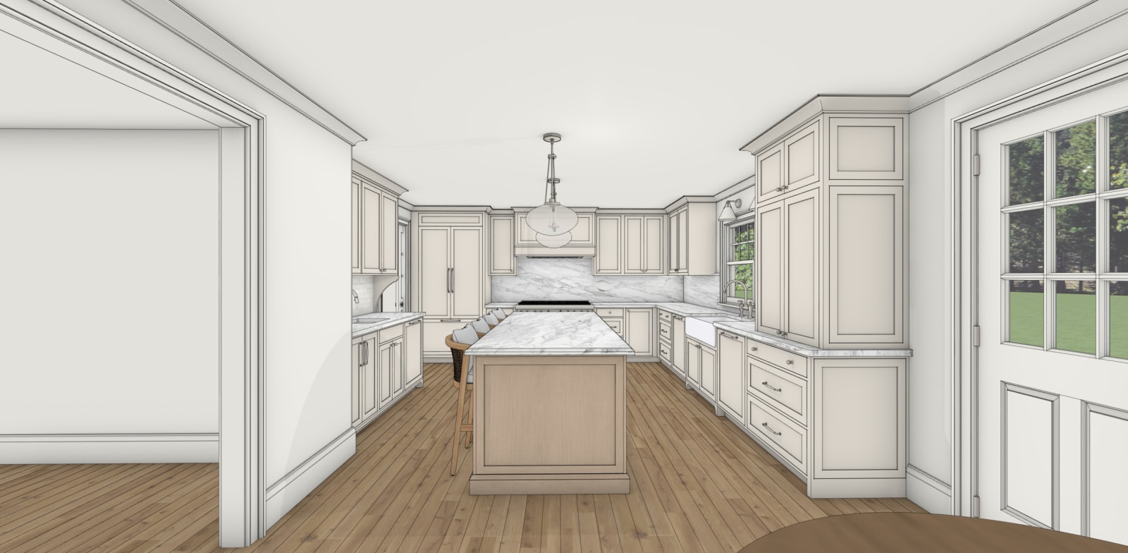 Song Kitchen 3D view