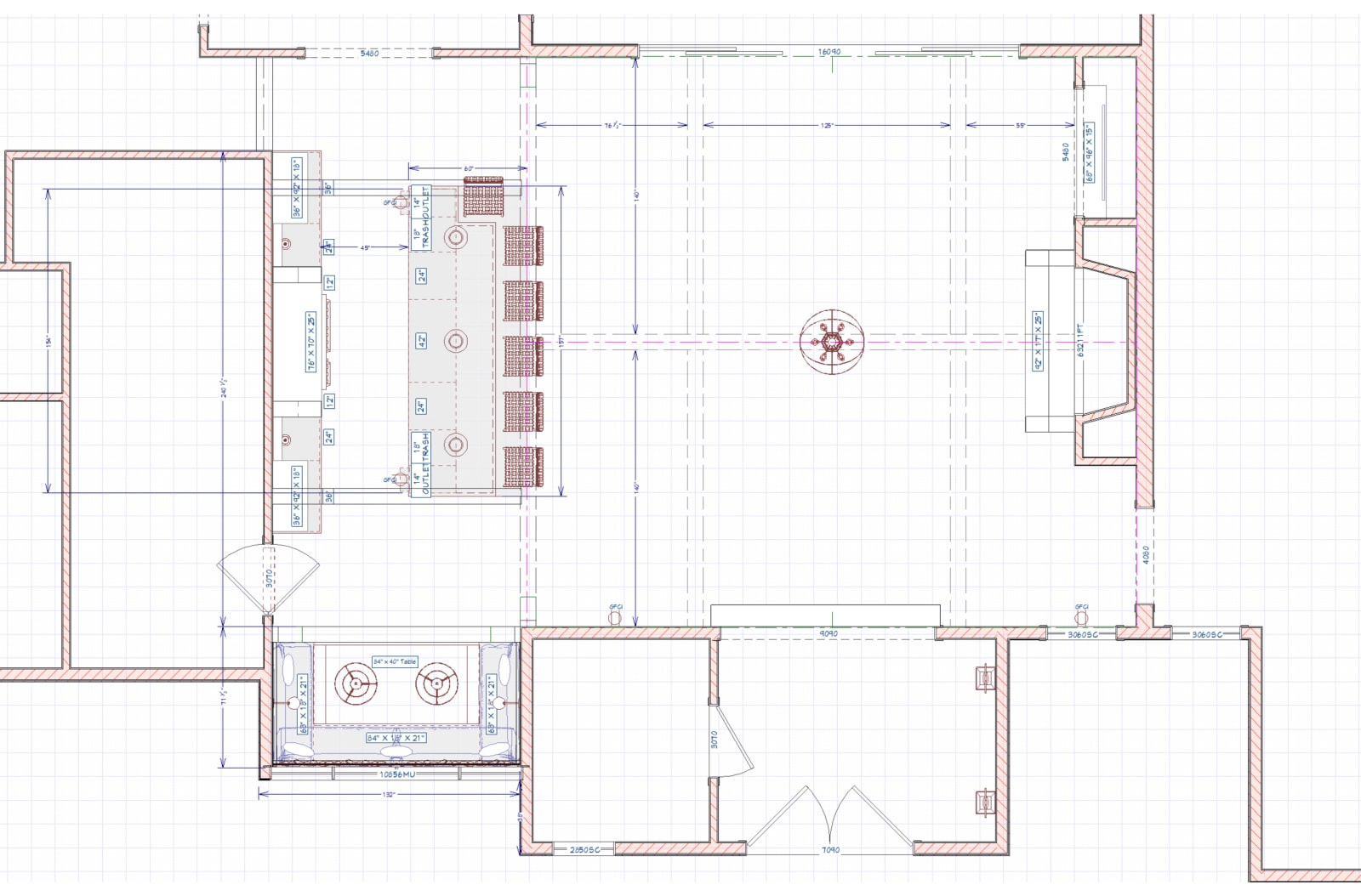 McMullin Kitchen drawing