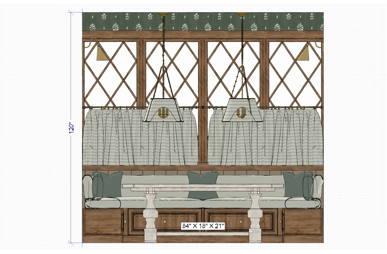 McMullin Kitchen drawing