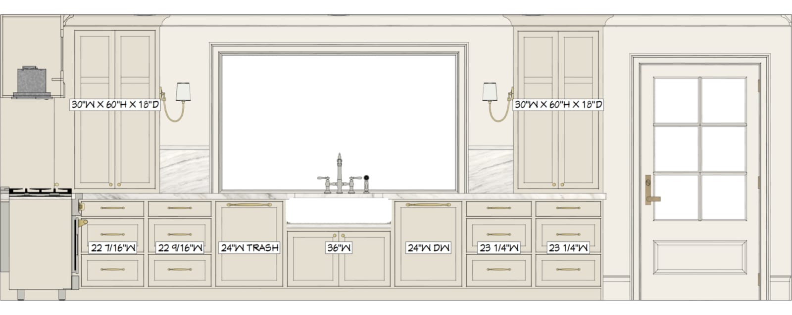 LeCroy Kitchen drawing