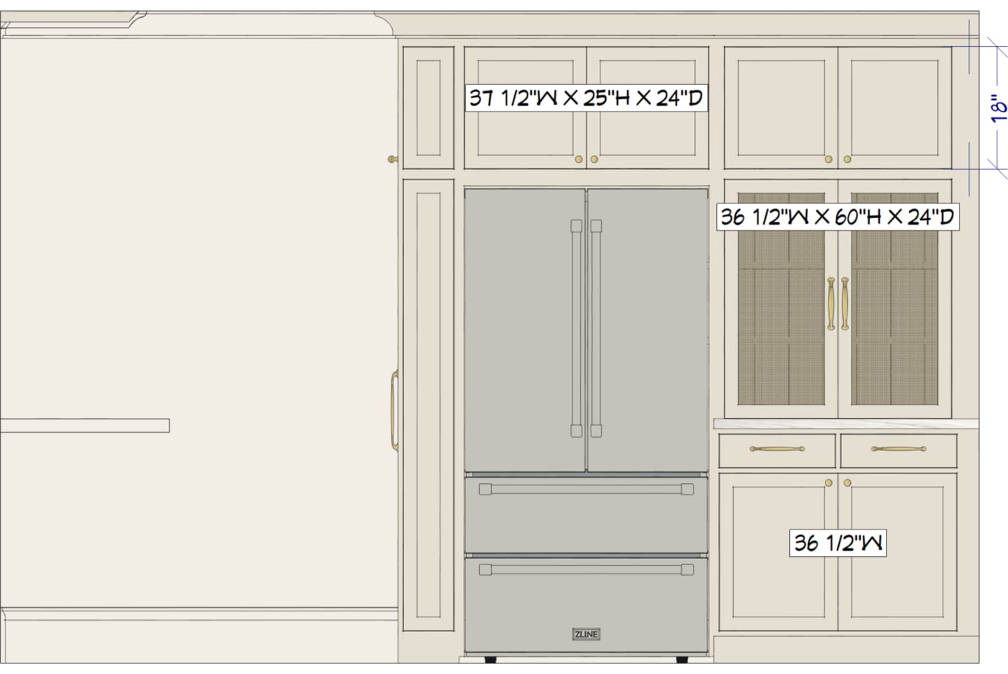 LeCroy Kitchen drawing