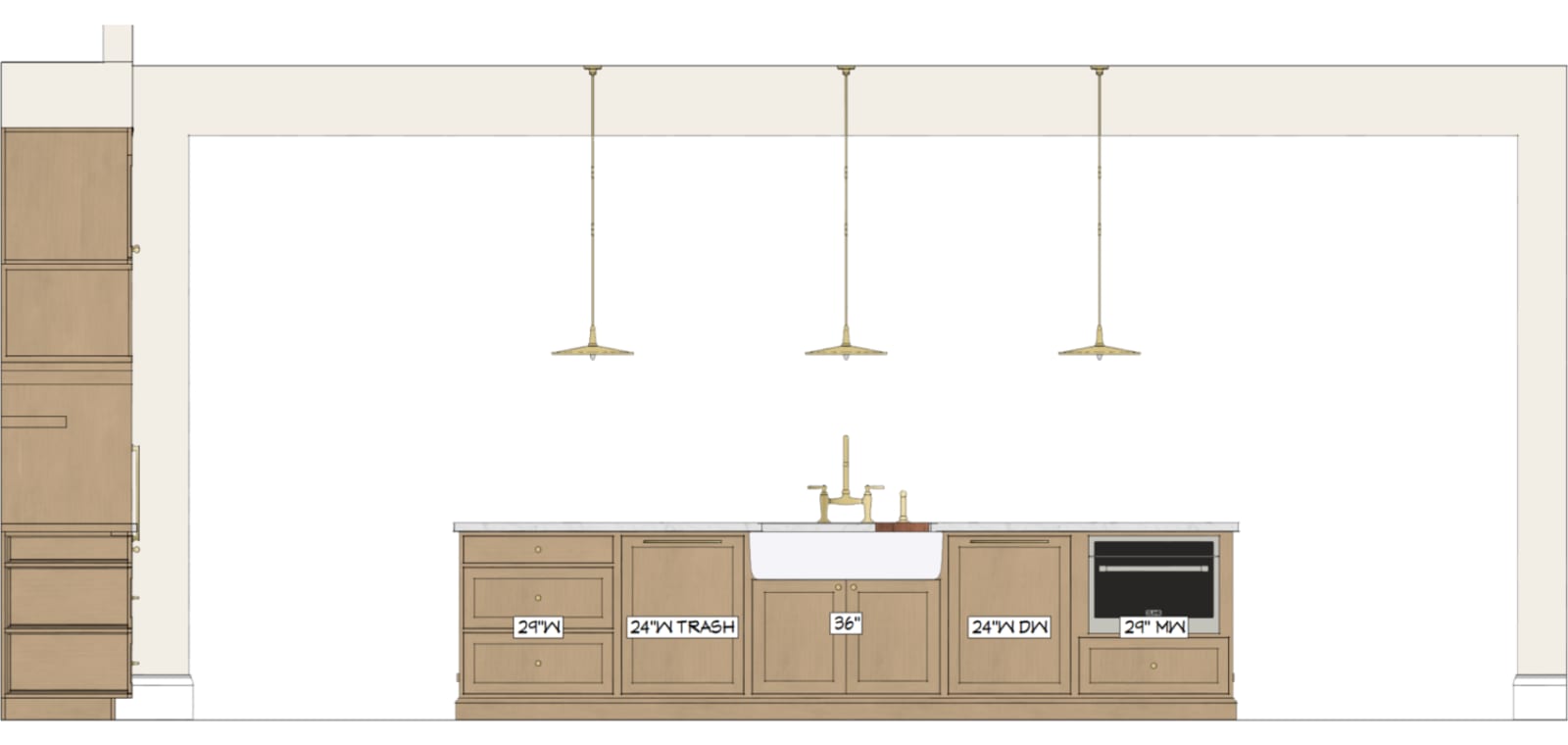 Robertson Kitchen drawing
