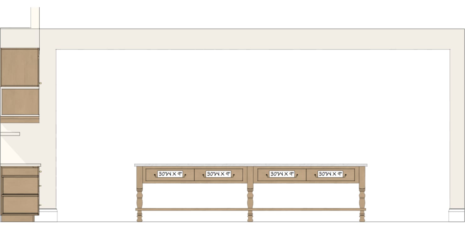 Robertson Kitchen drawing