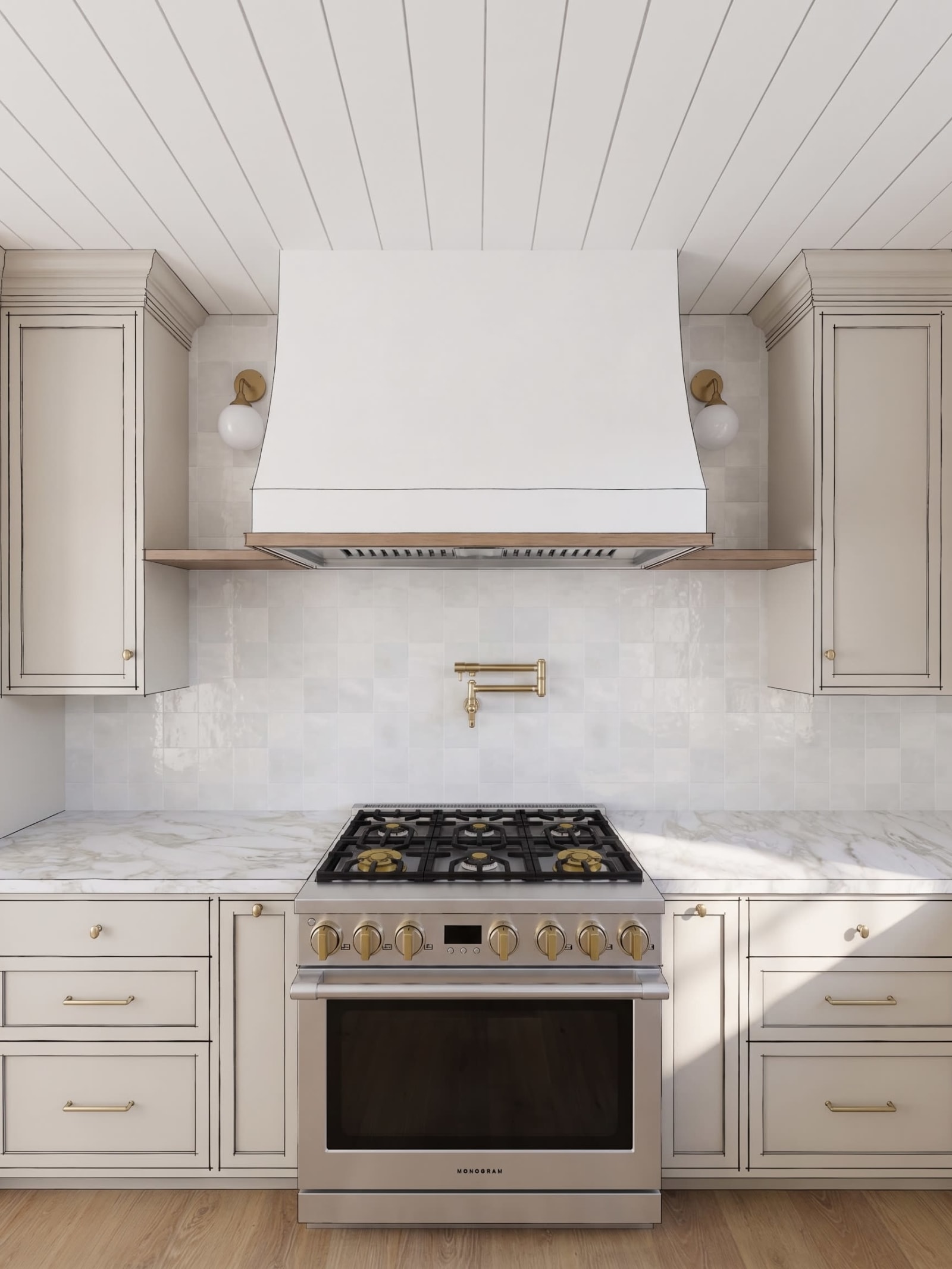 Sandoval Kitchen rendering