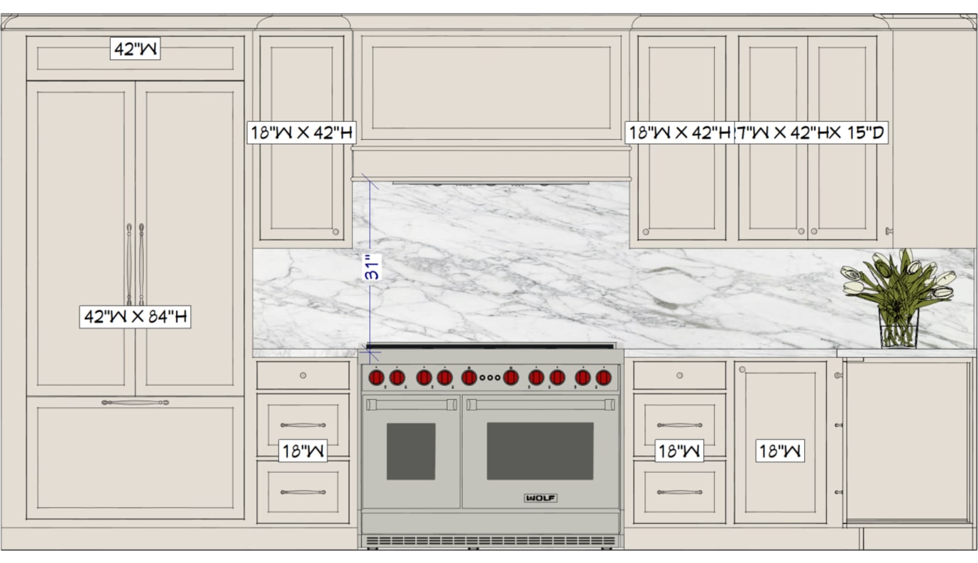 Song Kitchen drawing