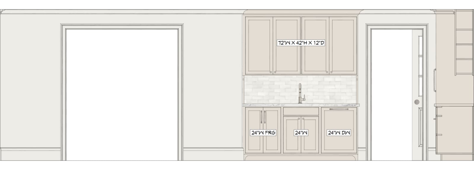 Song Kitchen drawing