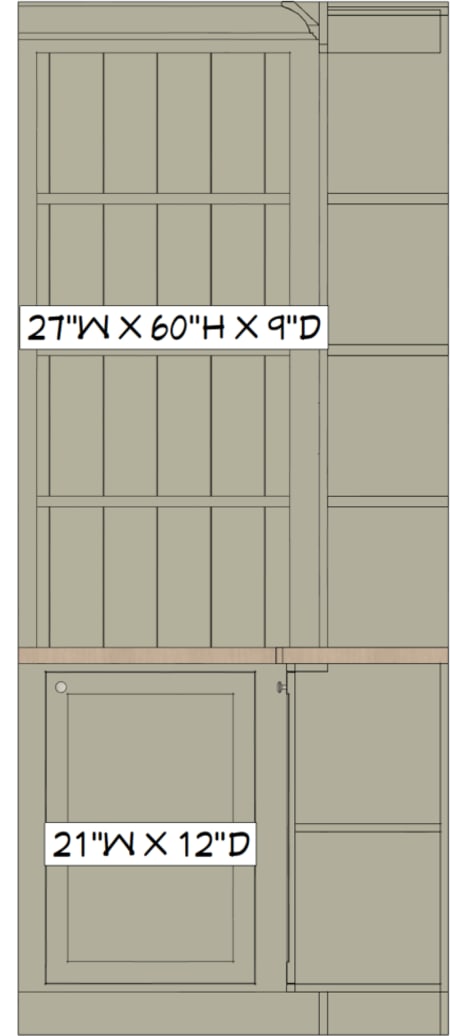 Song Kitchen drawing
