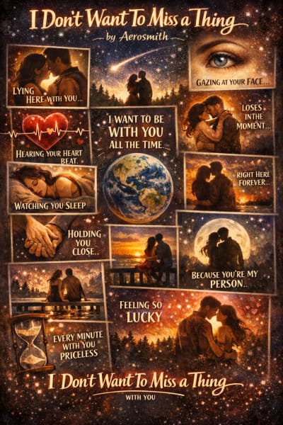 I Don't Want To Miss a Thing by Aerosmith