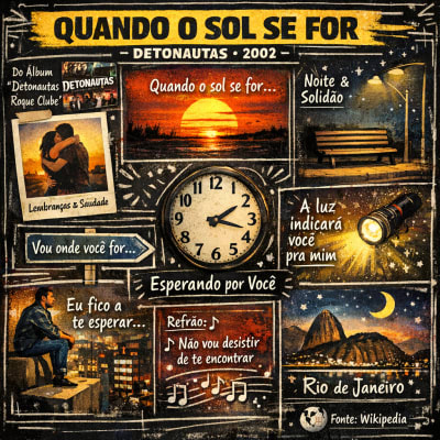 Quando o Sol Se For by Detonautas