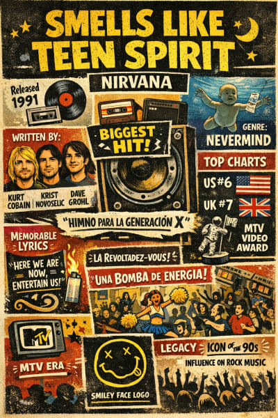 Smells Like Teen Spirit by Nirvana