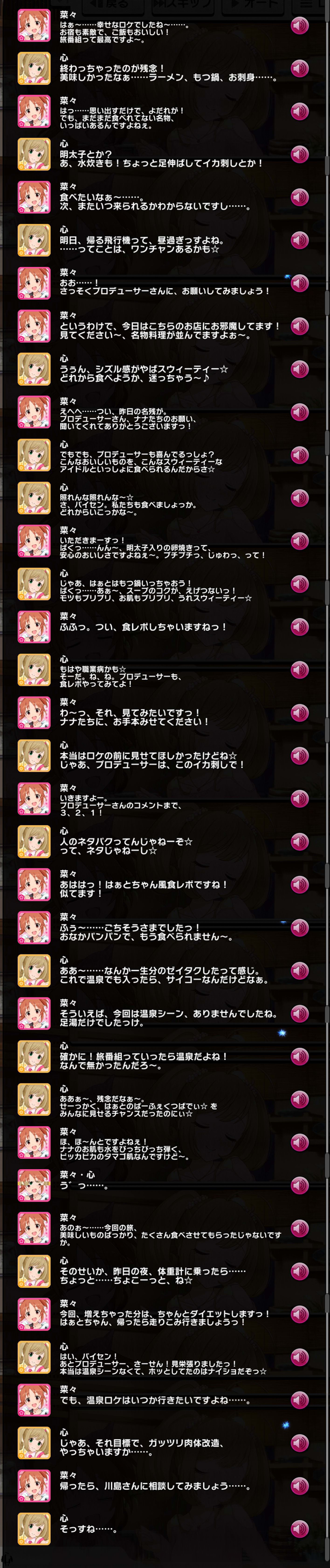 しゅがみんとお忍び！ コミュログ