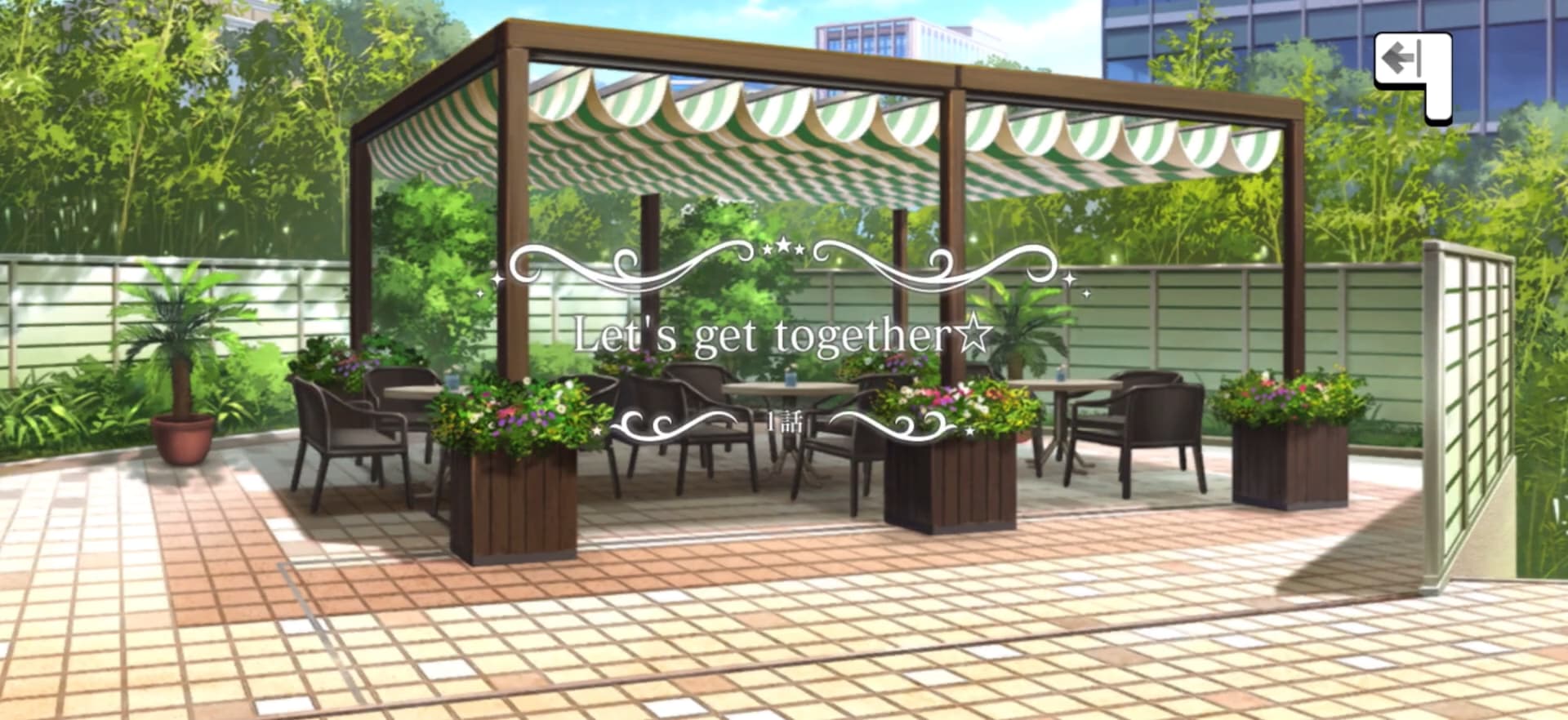 Let's get together☆ タイトルカード