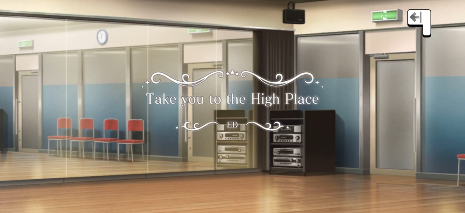 Take you to the High Place タイトルカード