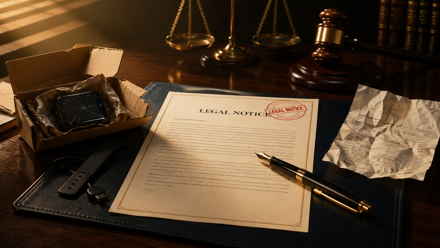 Legal notice for consumer complaint under the Consumer Protection Act, 2019 in India