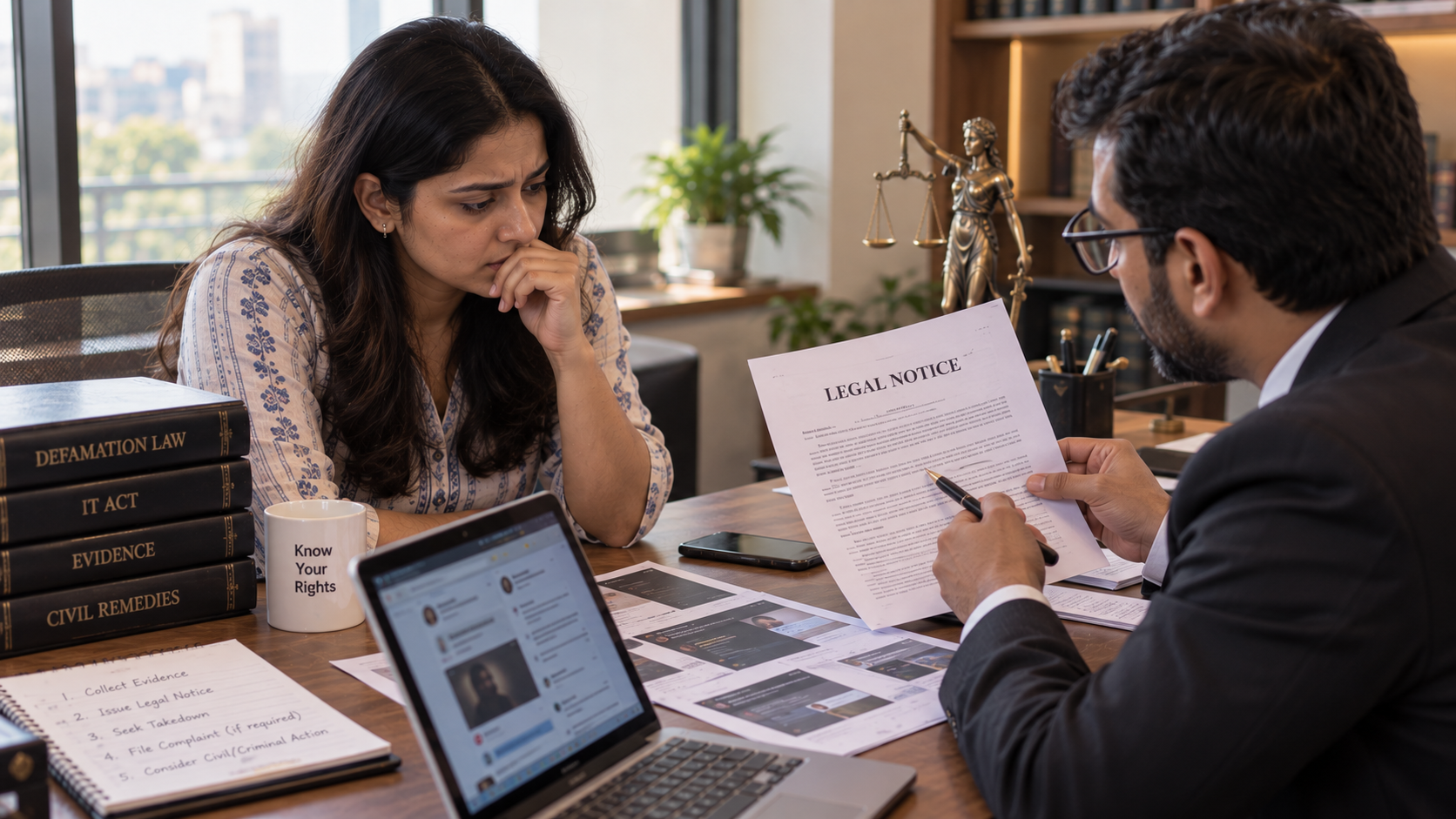 Legal Notice for Defamation and Online Harassment in India: Evidence, Format and Next Steps