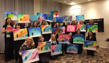 Popup Painting Wine In London Bridge Funzing