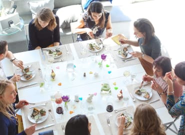 6-course German Spring Feast featuring White Asparagus