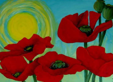 PopUp Painting: Paint the Poppy! + £5 Donation