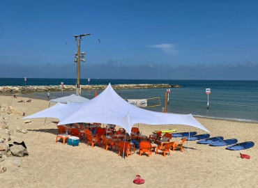 יום כיף וגיבוש בים "סתלבט על החוף" בחופי תל אביב